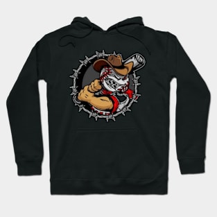 dog baseball Hoodie